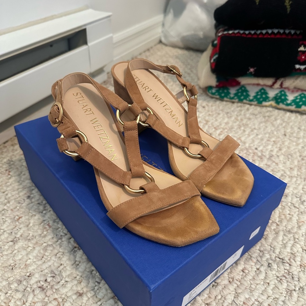 Stuart Weitzman - LALITA 75 BLOK SANDAL